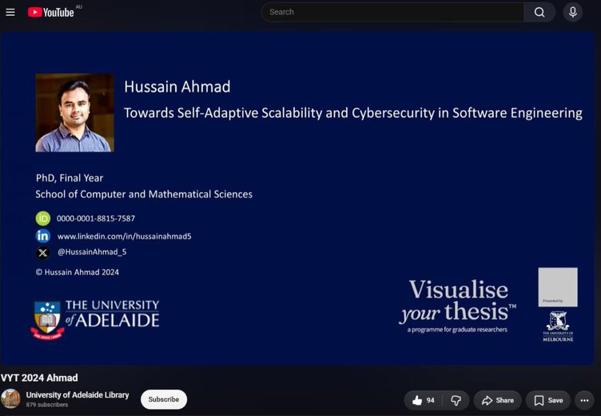 University of Adelaide Facebook Feature
