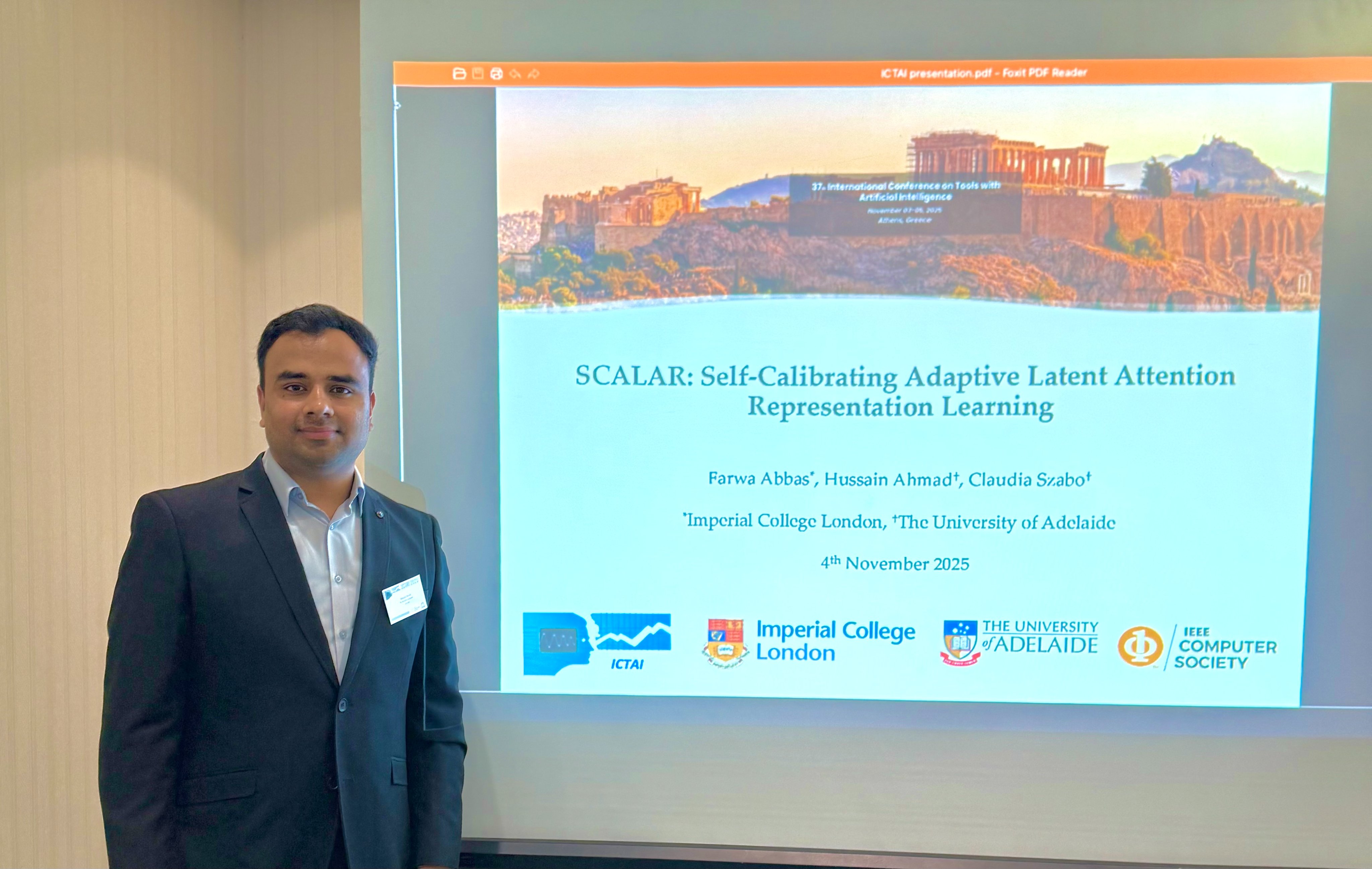 SCALAR Presentation - IEEE ICTAI 2025
